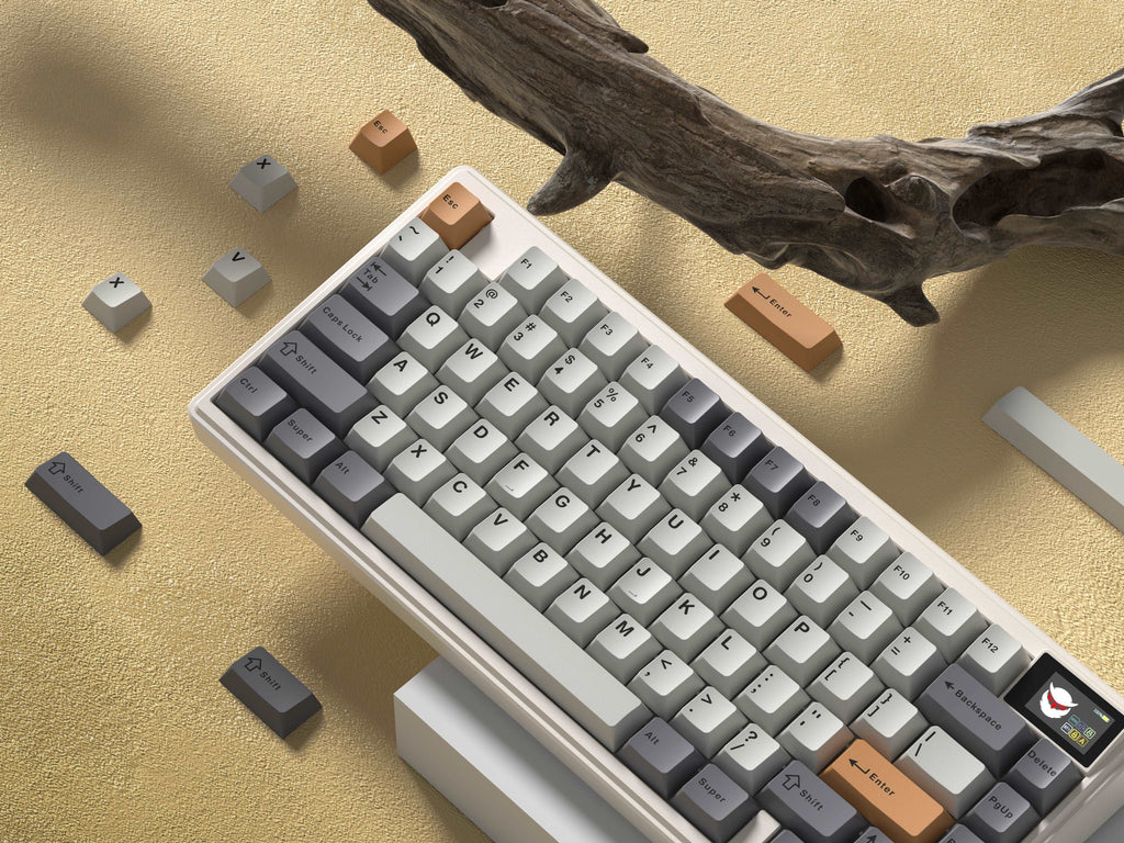 XVX K75 Pro 75% CNC Aluminum Wireless Gasket Mechanical Keyboard