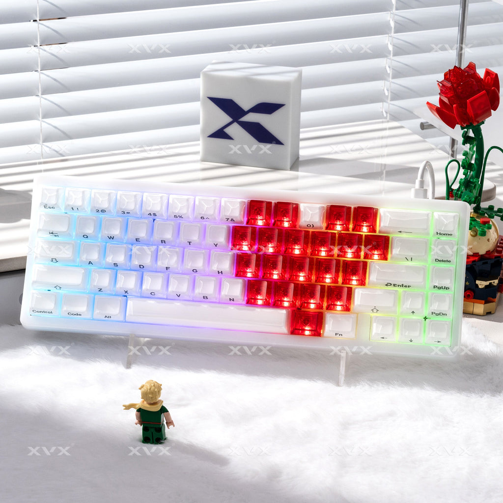 XVX Fizz 21-Key Heart Layout Cherry Profile Keycap Set
