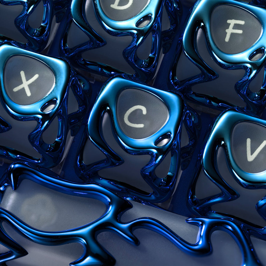 XVX Venom Themed Liquid Metallic Electroplating ABS+PC Keycap Set