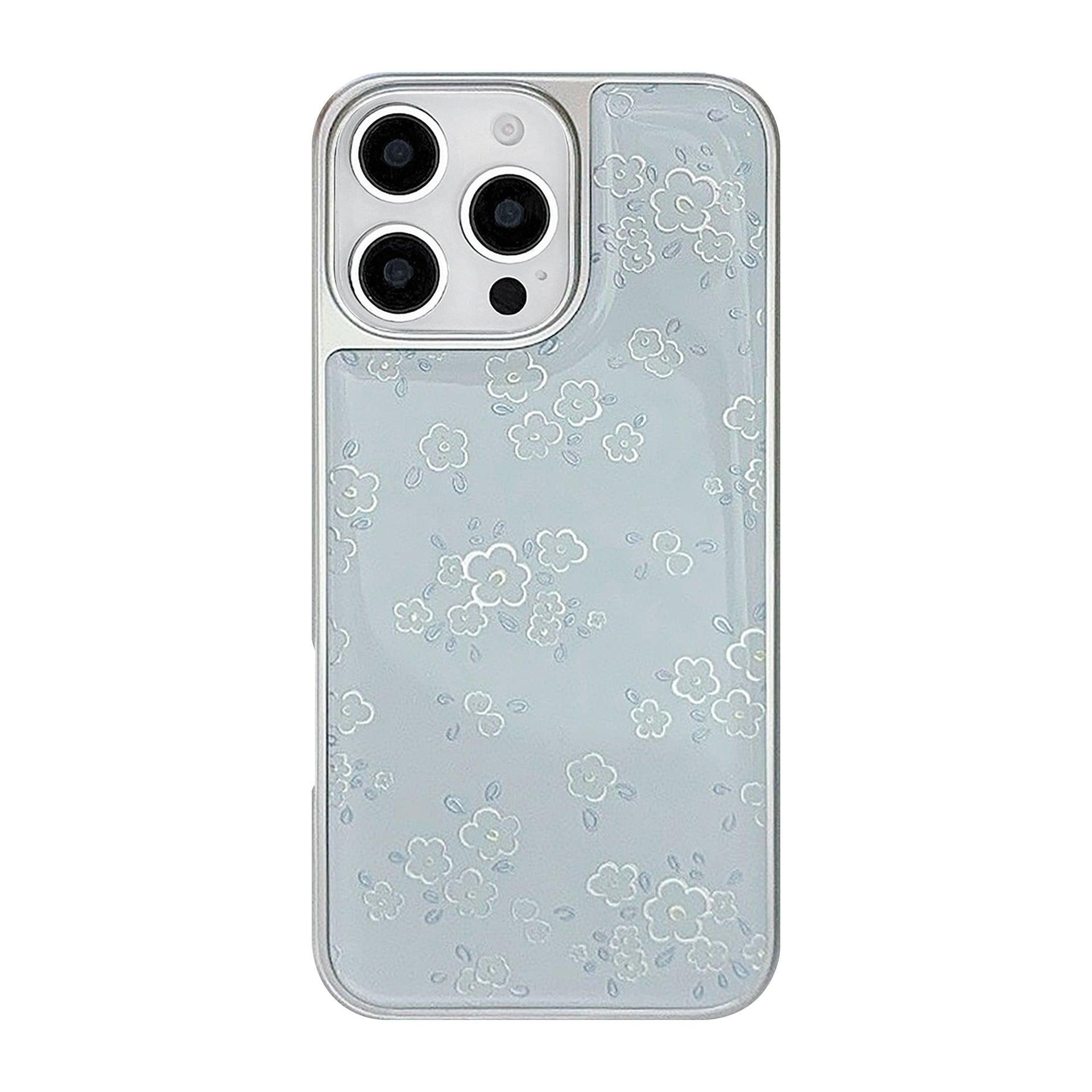 Gilt ins fresh flower apple 16pro max mobile phone case iphone15 Epoxy 17 suitable for huawei mate70