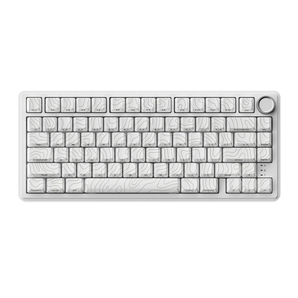 XVX M75 Lumina 75% Tri-Mode RGB Mechanical Keyboard with Knob