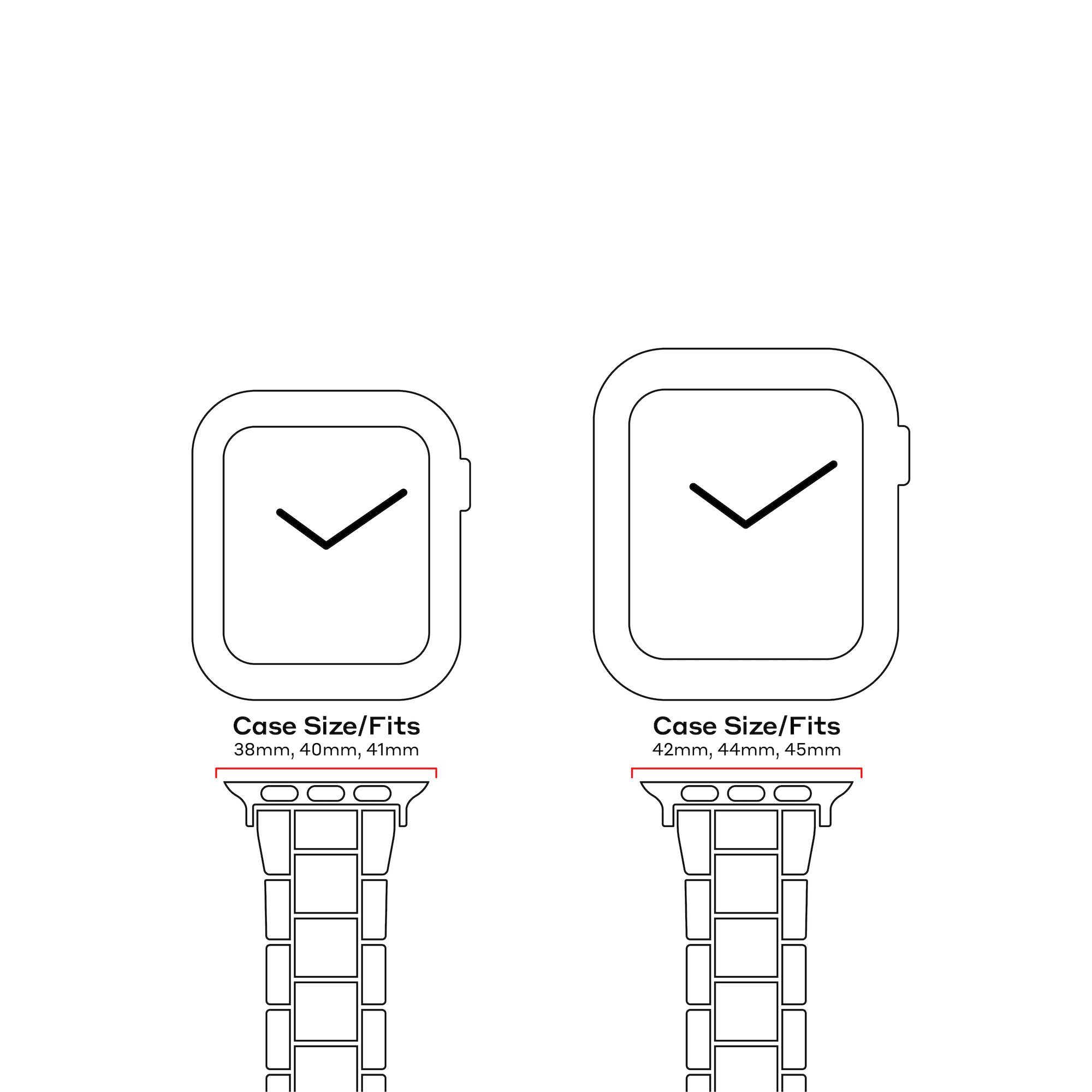 Apple Watch Band in Stromanthe